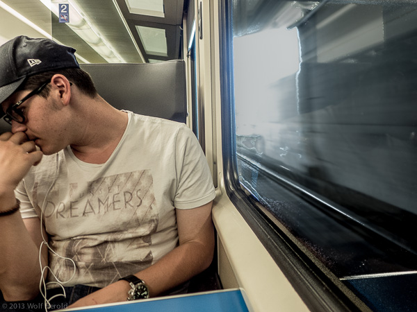 dreaming in trains